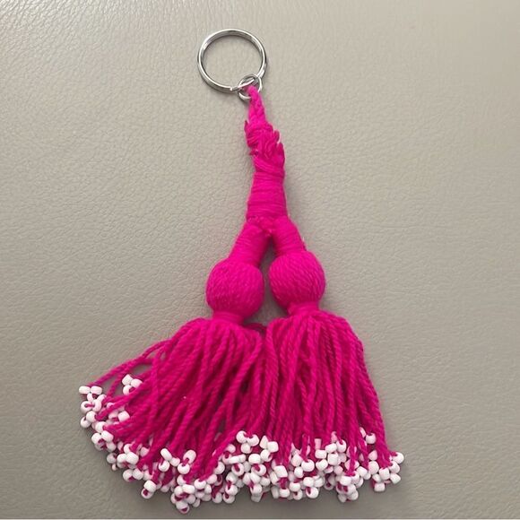 Free People Whimsical Tassel Keychain - Picture 2 of 4